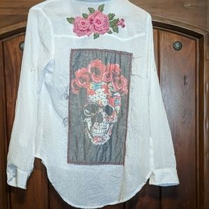 Boutique Skull Top